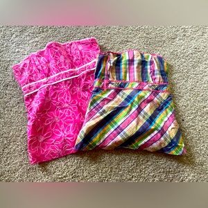 Lot of Size 4 Lilly Pulitzer strapless tops